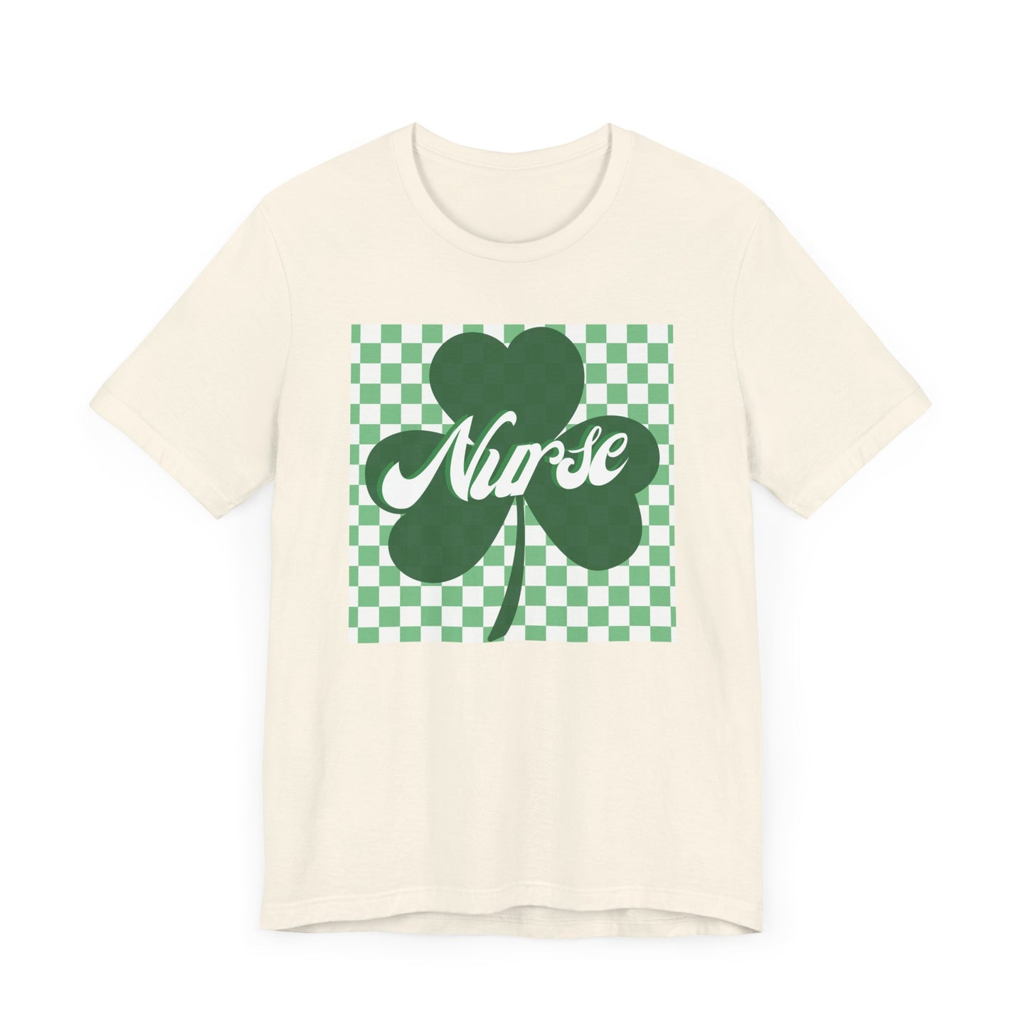Retro St. Patrick’s Day Nurse Shirt, Comfy, stretchy Bella Canvas