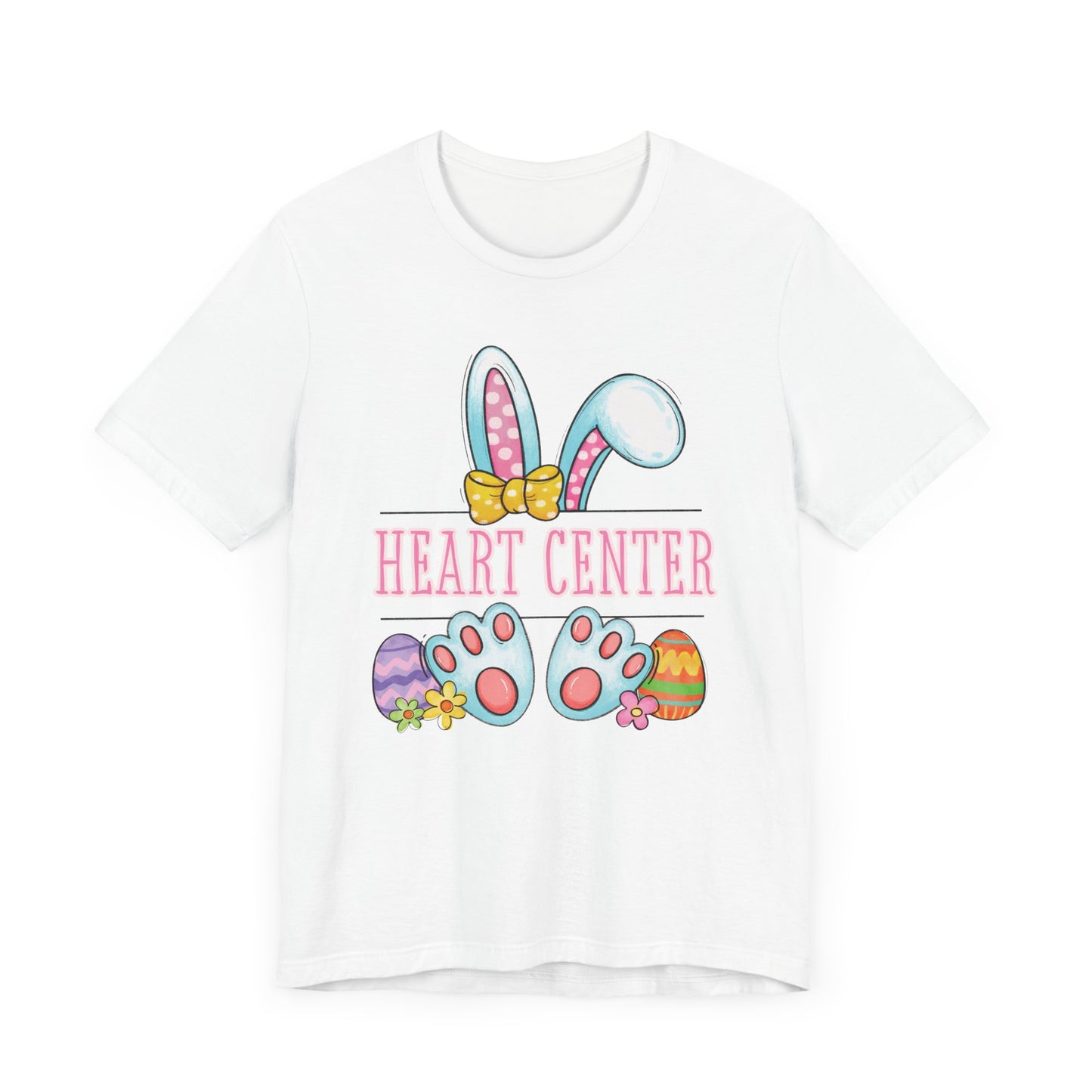 Heart Center Adorable Bunny Shirt Retro Chick, Nurse shirt, Easter nurse, Comfy and cute for work or play!