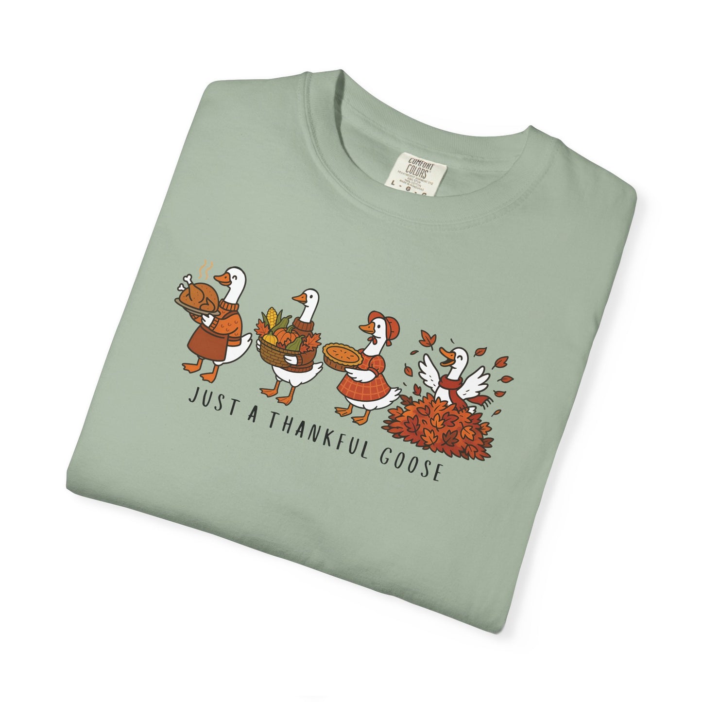 Funny Goose Thanksgiving Comfort colors tshirt