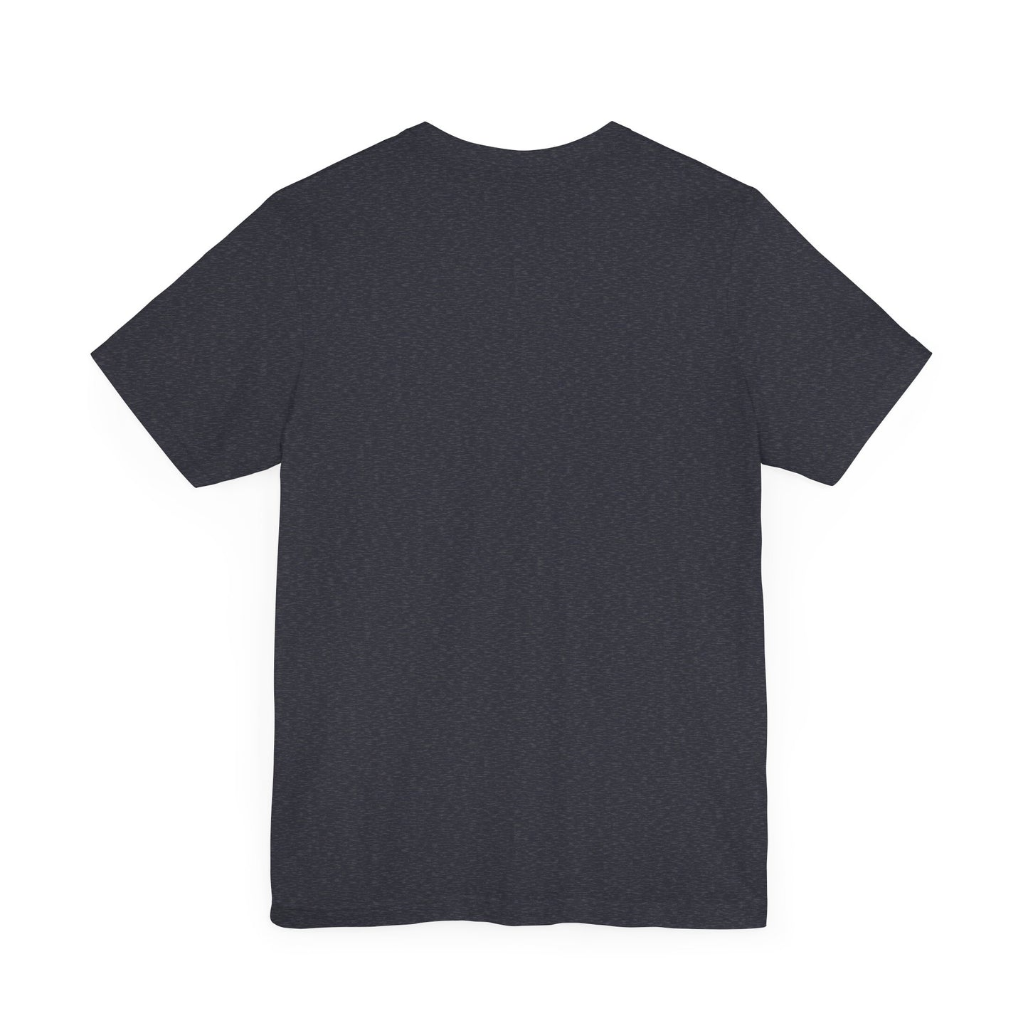 Rainbow Heart Center Bella Canvas Tshirt, multicolor tshirt perfect for work or out.