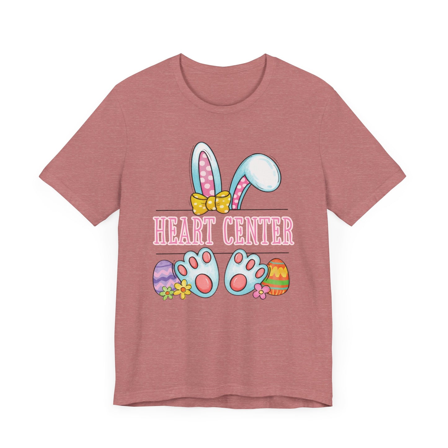 Heart Center Adorable Bunny Shirt Retro Chick, Nurse shirt, Easter nurse, Comfy and cute for work or play!