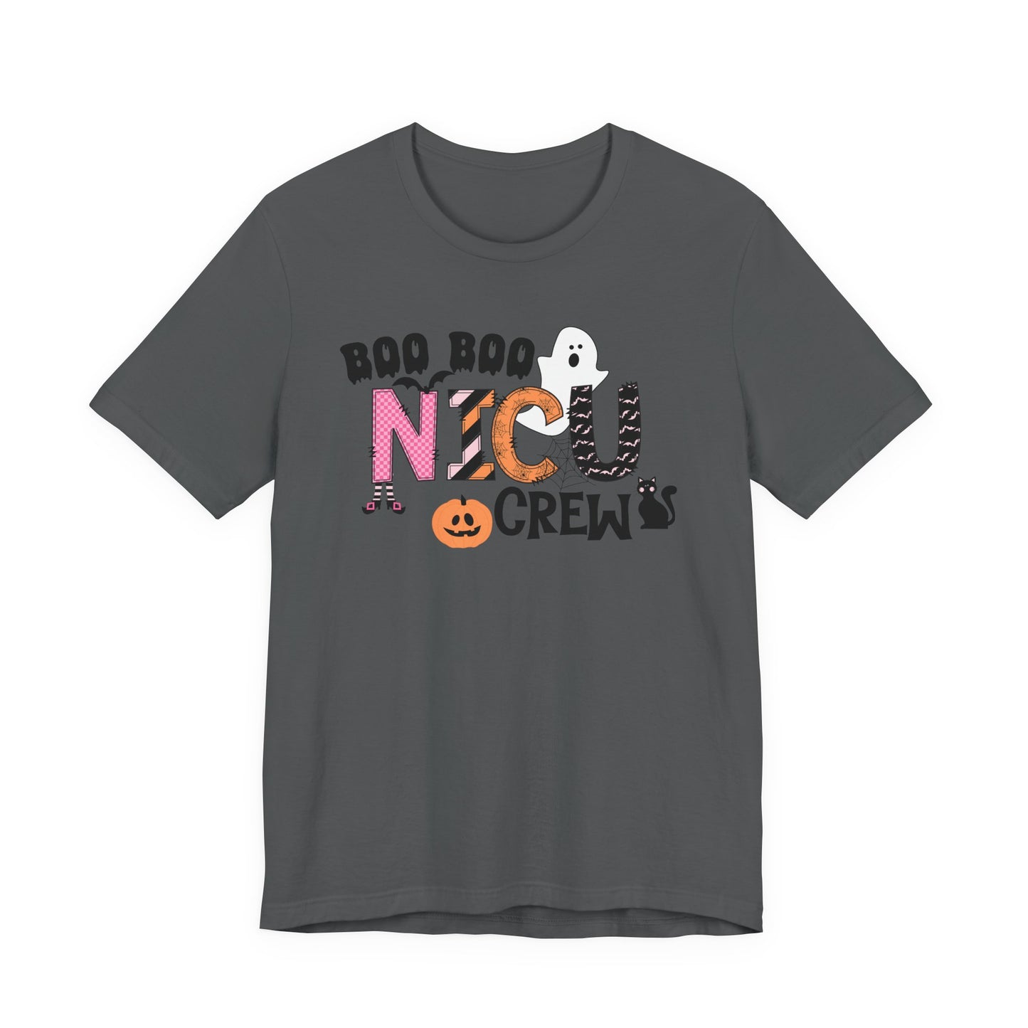 Boo Boo Nicu Crew, pediatric nurse sweatshirt, Halloween sweatshirt, spooky season,NICU nurseHalloween Nurse, comfort colors