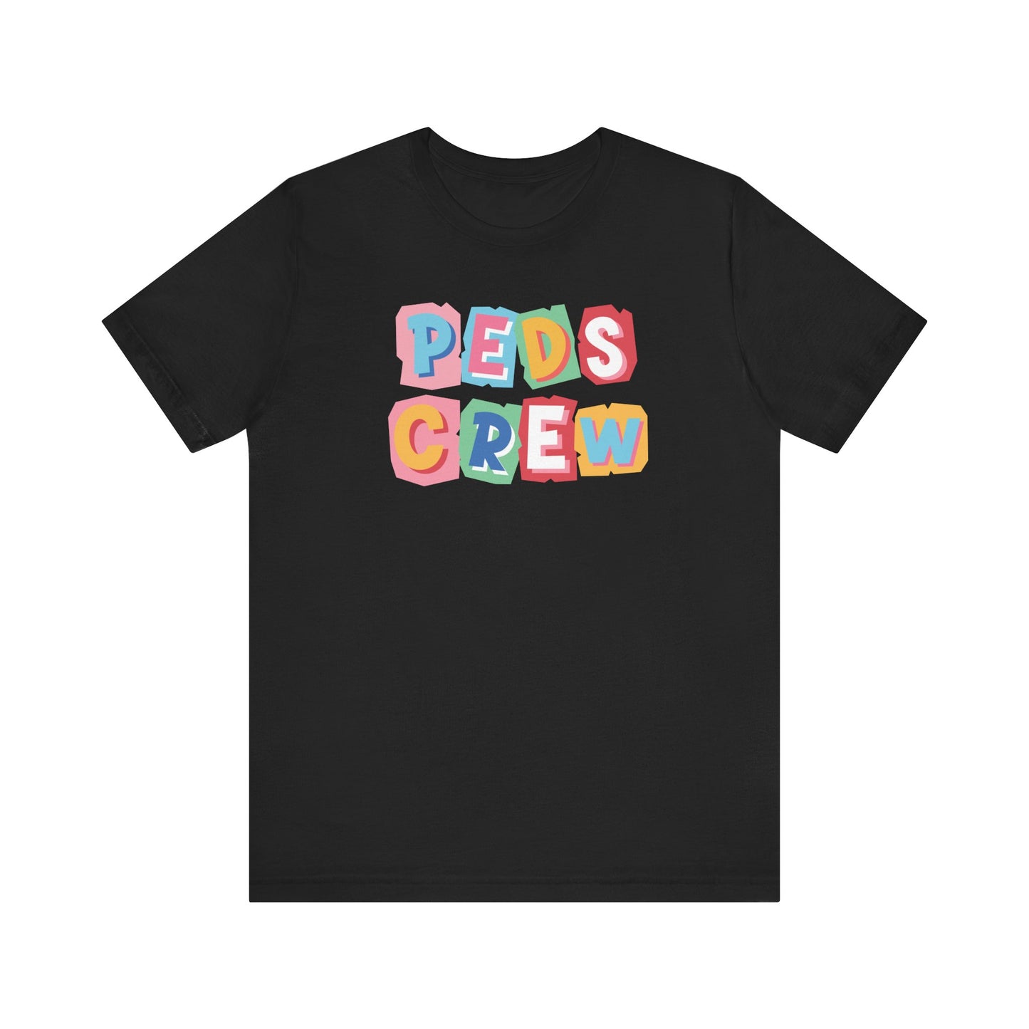 Peds crew nurse tshirt , retro 90s theme nurse tshirt