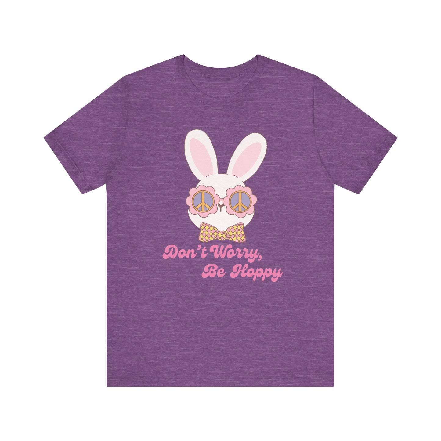 Don't Worry Be Hoppy cute Easter Shirt, bella canvas, comfy tshirt