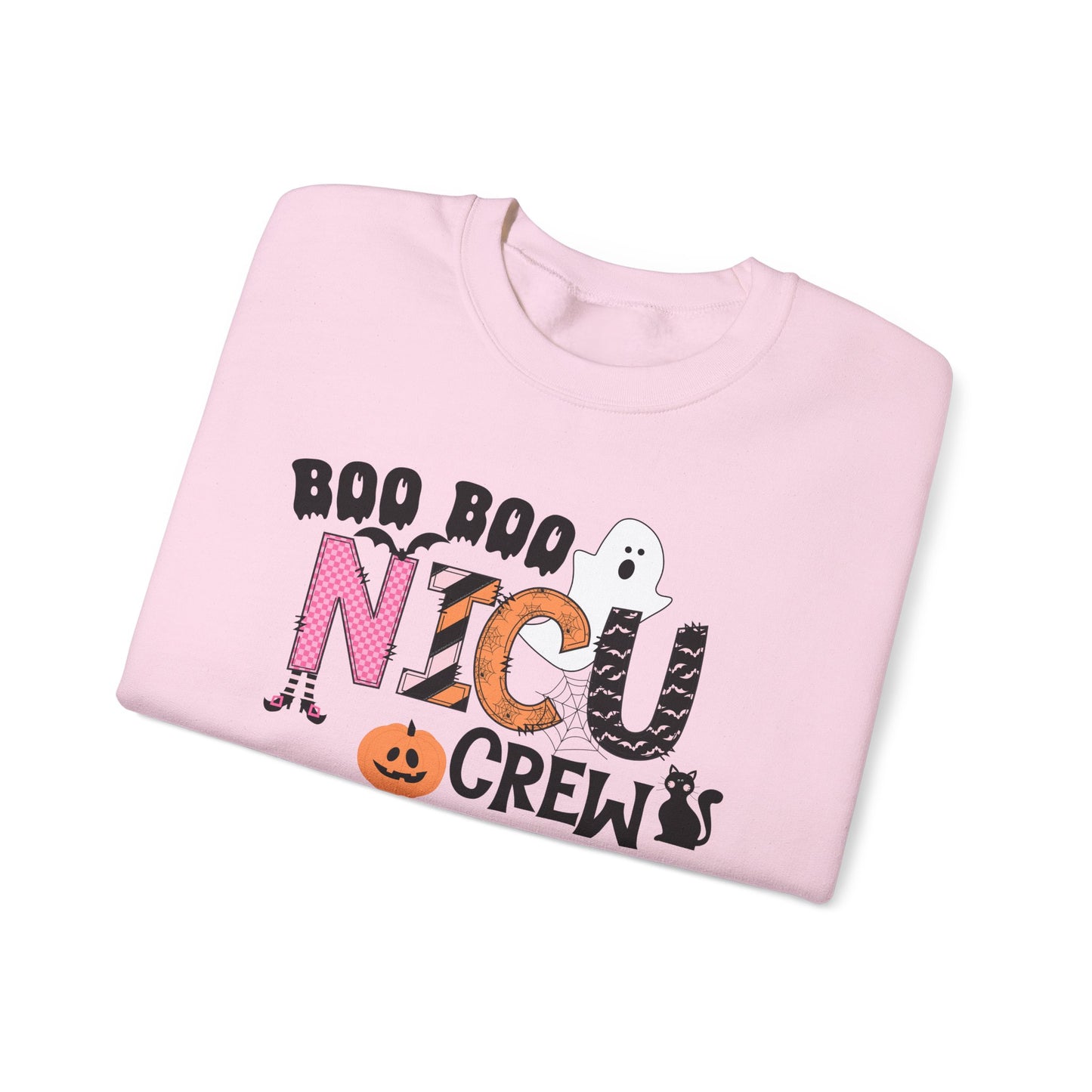 Copy of Boo Boo Peds Crew, pediatric nurse sweatshirt, Halloween sweatshirt, spooky season, ER RN, NICU nurseHalloween Nurse, comfort colors
