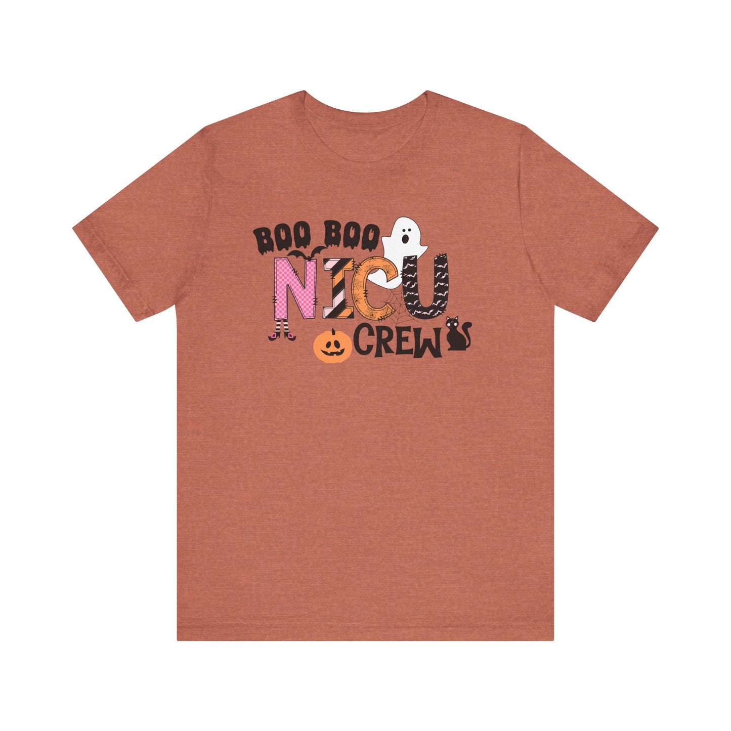 Boo Boo Nicu Crew, pediatric nurse sweatshirt, Halloween sweatshirt, spooky season,NICU nurseHalloween Nurse, comfort colors