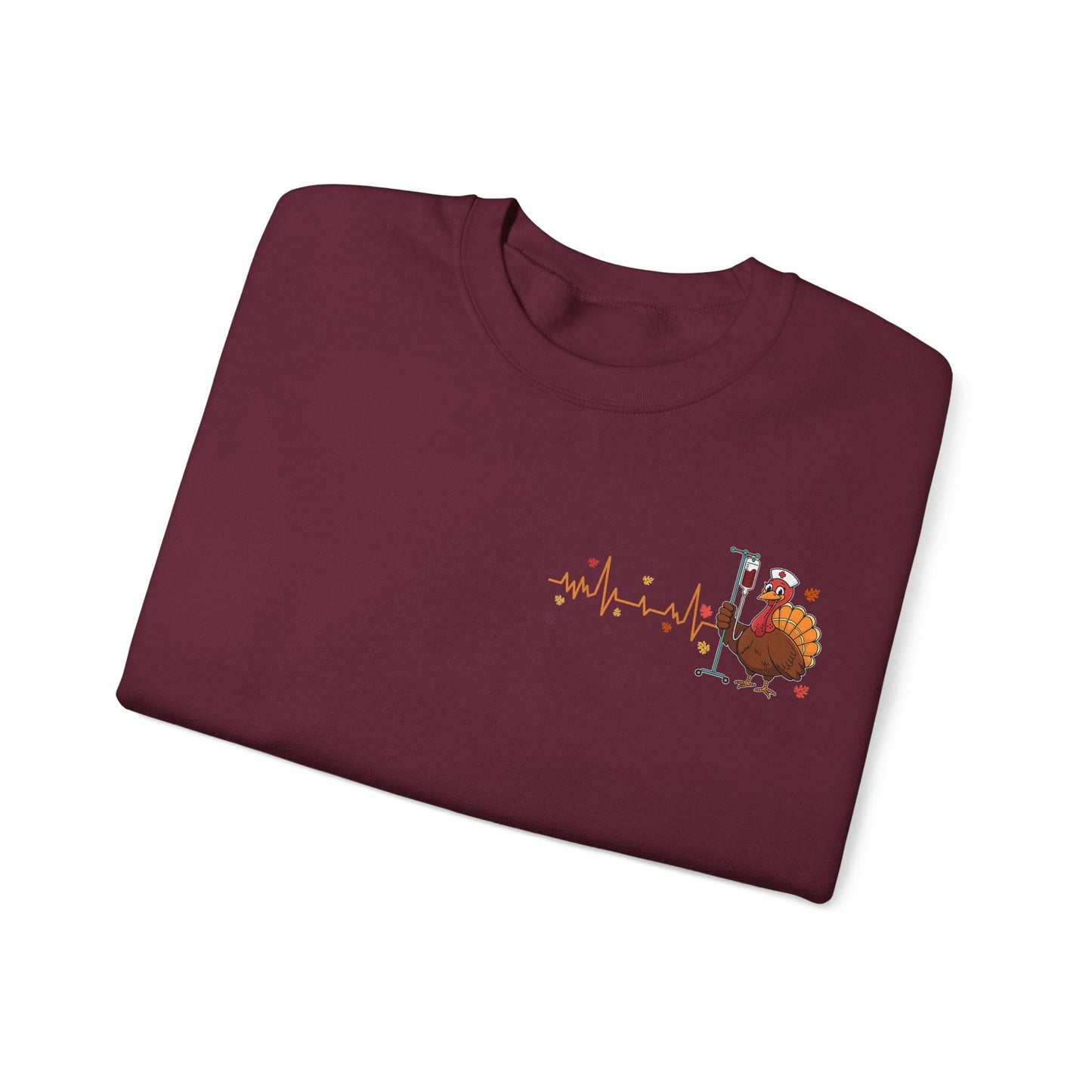 Turkey pocket design ED Nurse , pediatric nurse thanksgiving  shirt, comfort colors turkey ekg nurse shirt, Peds nurse , fall nurse shirt