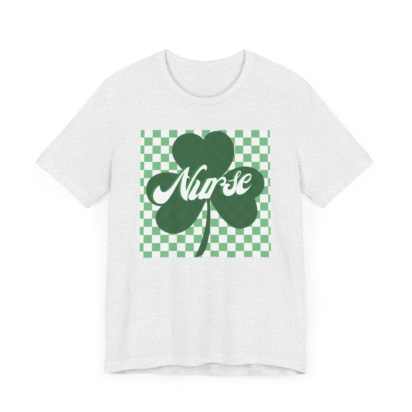 Retro St. Patrick’s Day Nurse Shirt, Comfy, stretchy Bella Canvas