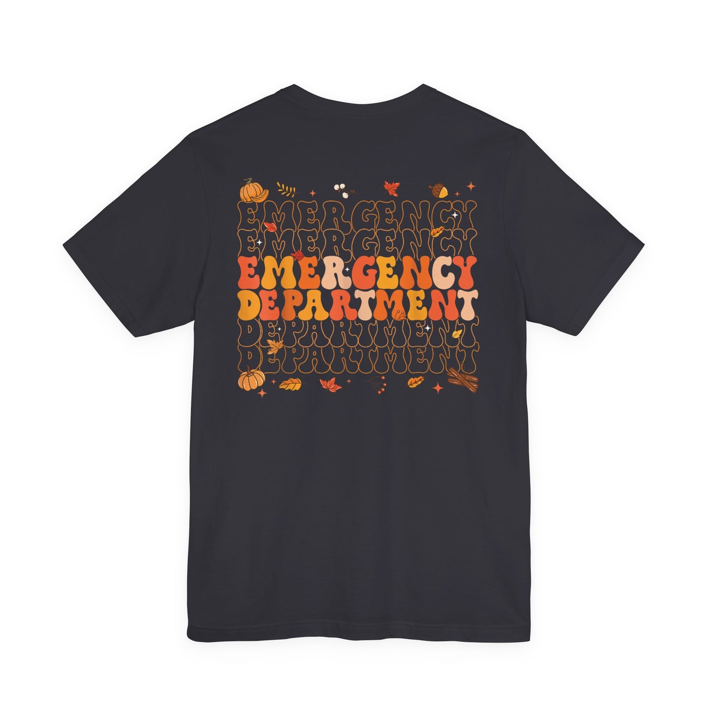 Turkey front ED sign, thanksgiving theme ED Nurse , pediatric nurse shirt, gildan turkey nurse shirt, Peds nurse,fall nurse shirt