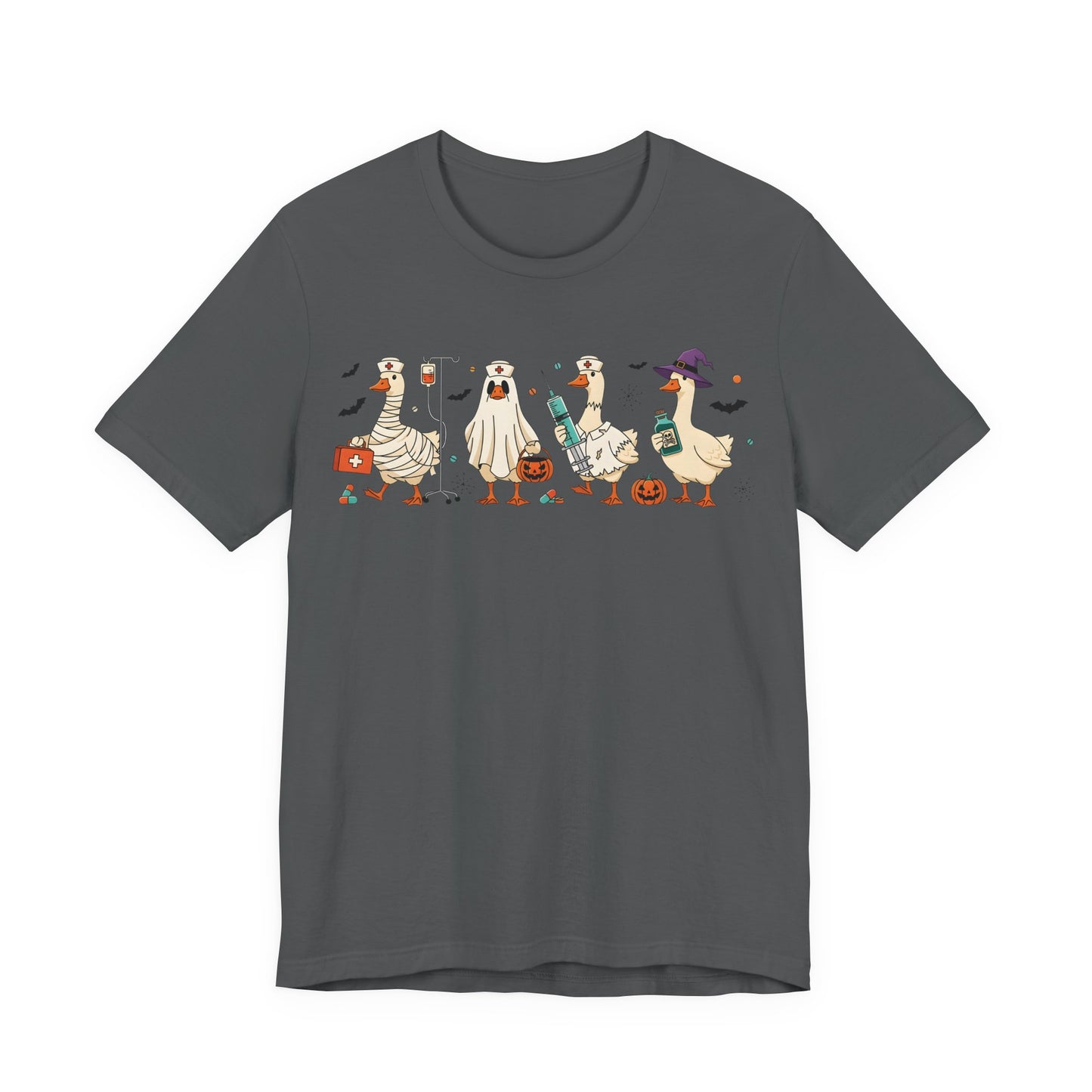 Spooky goose tshirt, pediatric nurse sweatshirt, Halloween sweatshirt, spooky season, ER RN, NICU nurseHalloween Nurse, comfort colors