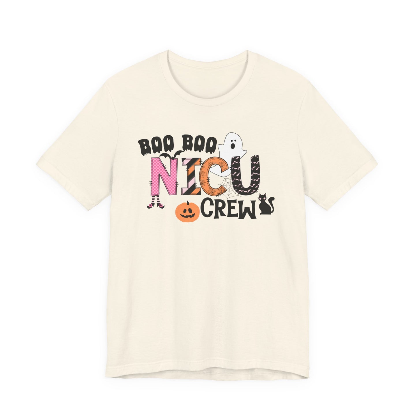 Boo Boo Nicu Crew, pediatric nurse sweatshirt, Halloween sweatshirt, spooky season,NICU nurseHalloween Nurse, comfort colors
