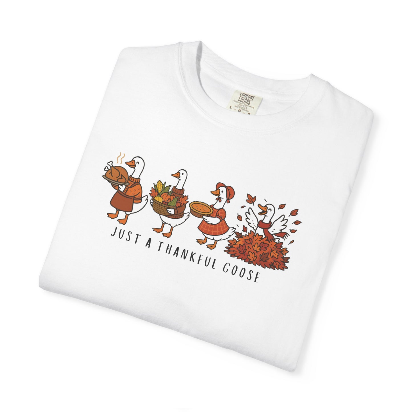 Funny Goose Thanksgiving Comfort colors tshirt