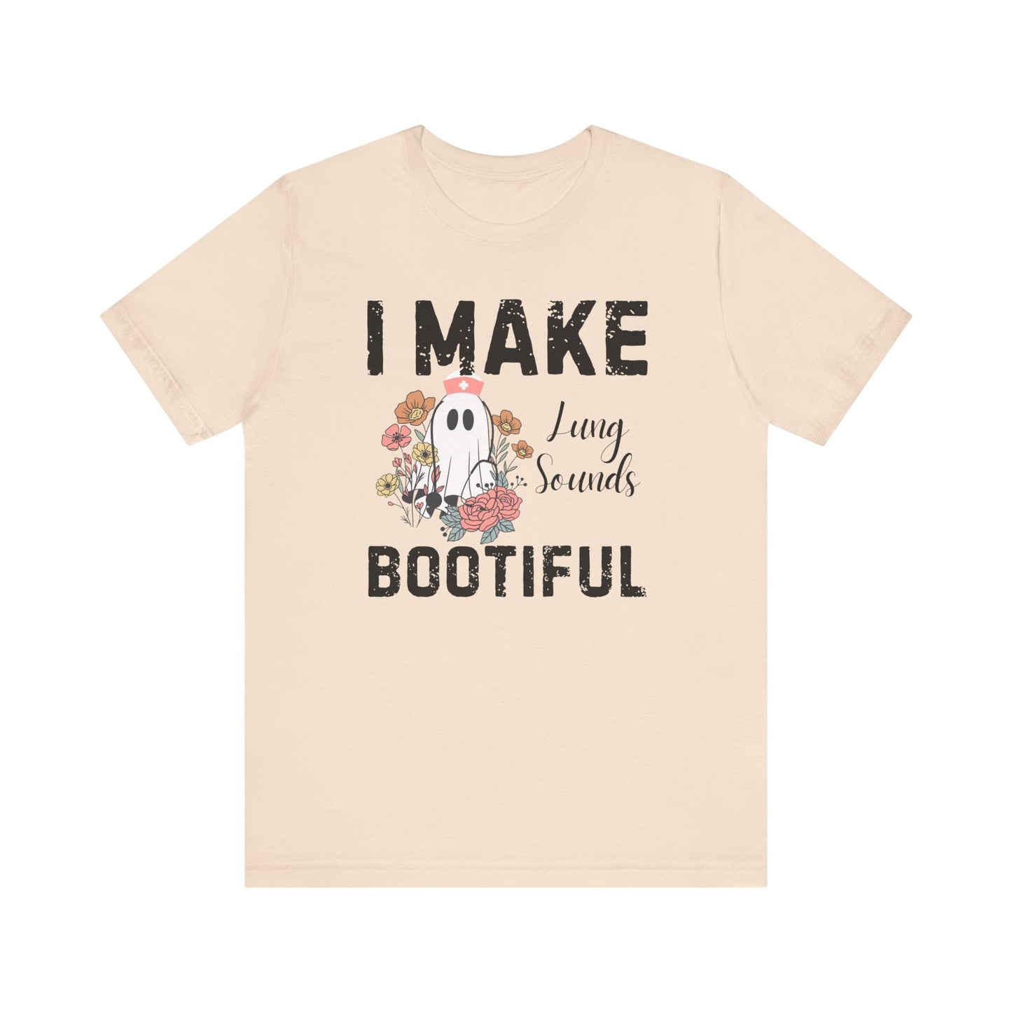 I make lung sounds beautiful t shirt, ghost nurse shirt , emergency nurse, RN Halloween shirt , comfort colors shirt, ER RN, medical shirt
