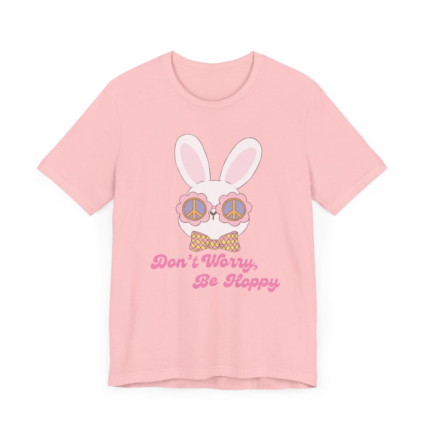 Don't Worry Be Hoppy cute Easter Shirt, bella canvas, comfy tshirt
