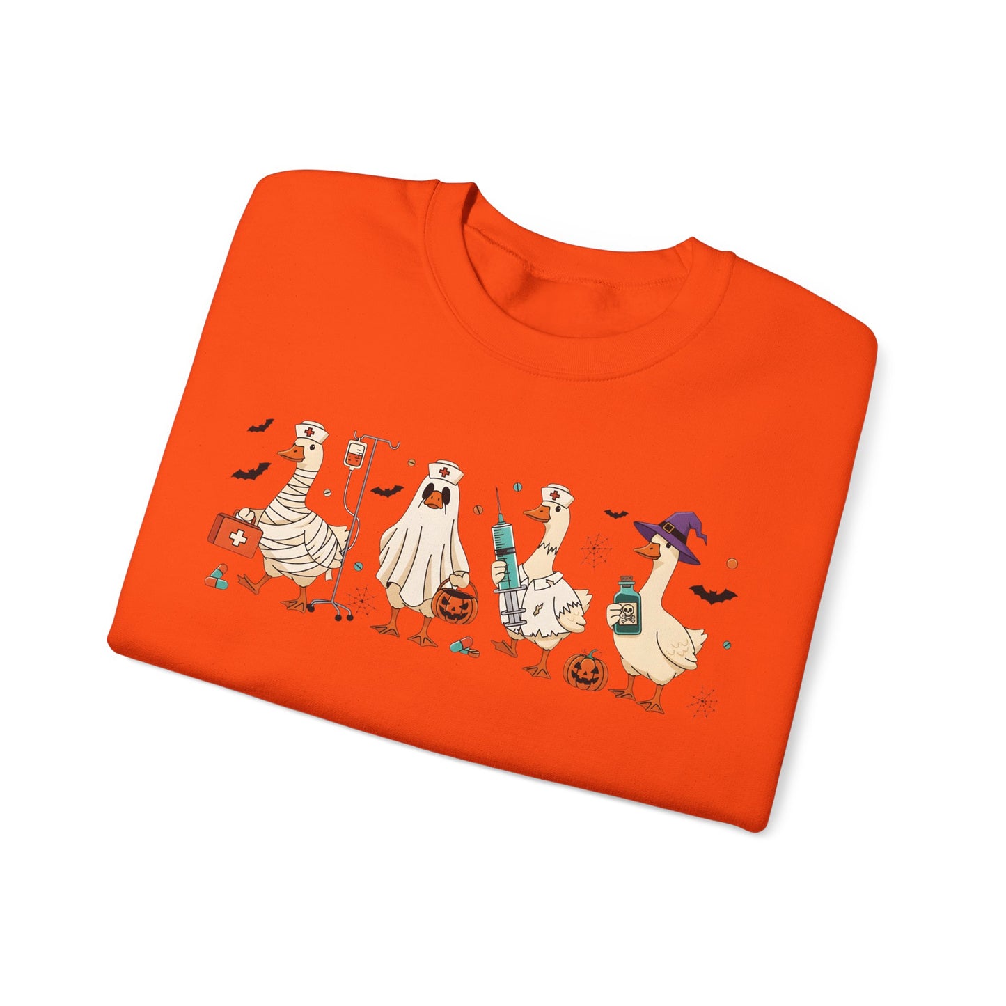 Spooky Goose  Halloween sweatshirt , pediatric nurse sweatshirt, Halloween sweatshirt, spooky season, ER RN, NICU nurseHalloween Nurse, comfort colors