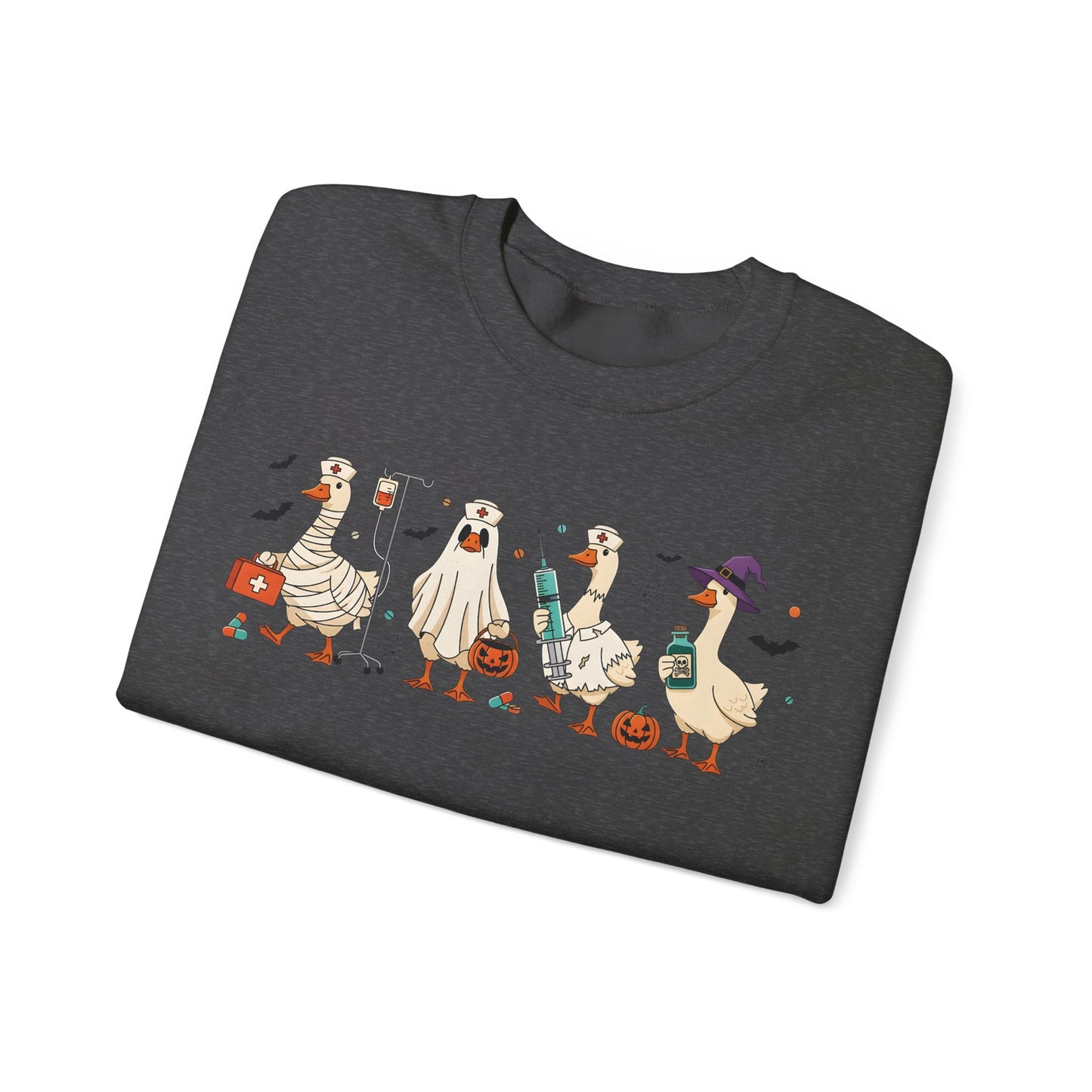 Spooky Goose  Halloween sweatshirt , pediatric nurse sweatshirt, Halloween sweatshirt, spooky season, ER RN, NICU nurseHalloween Nurse, comfort colors