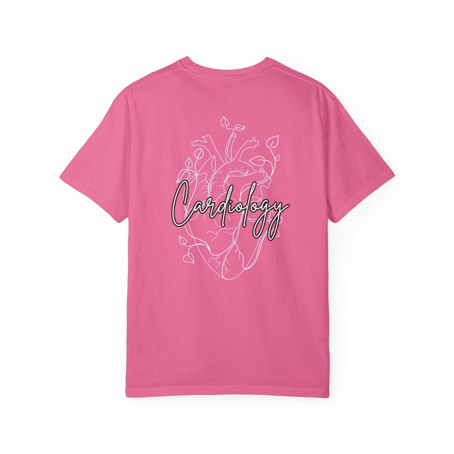 Simple Floral Heart , Cardiology Comfort Colors Tshirt