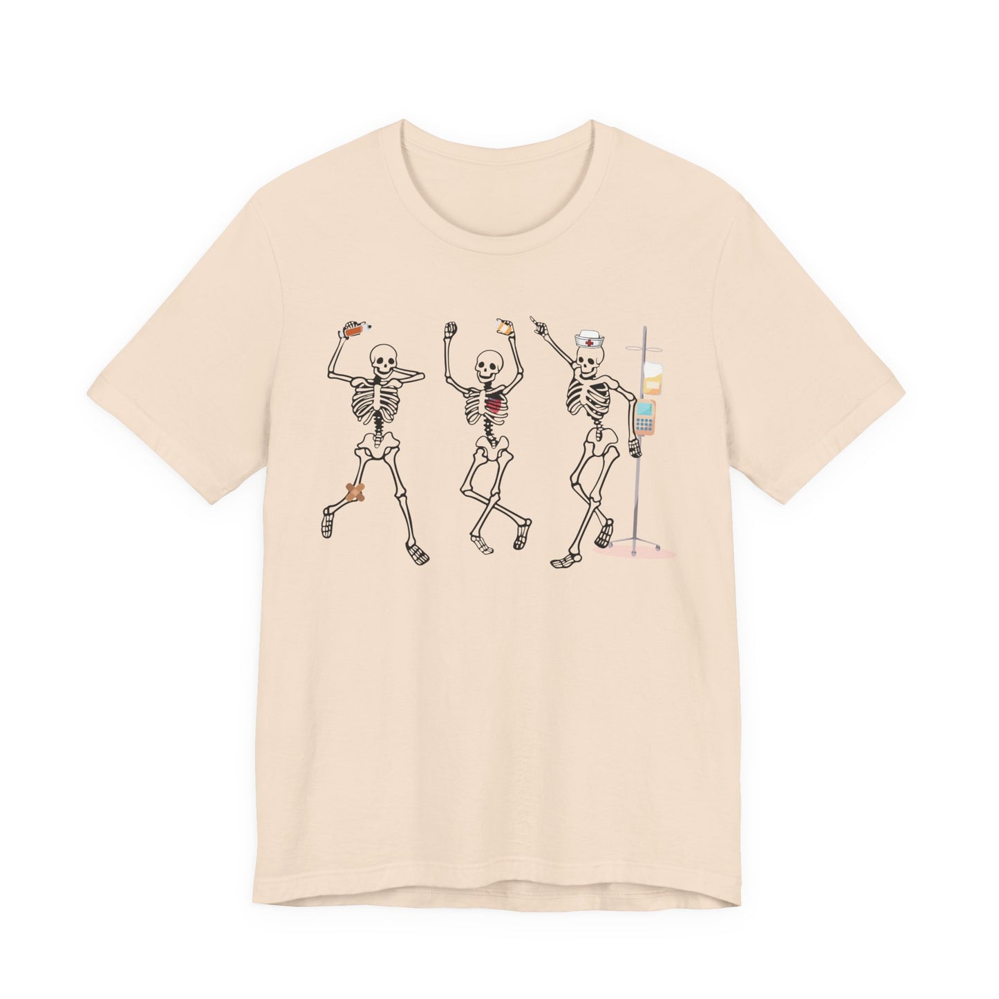 Dancing Skeleton Halloween Tshirt, Halloween shirt, nurse tshirt , spooky season, funny Halloween sweatshirt