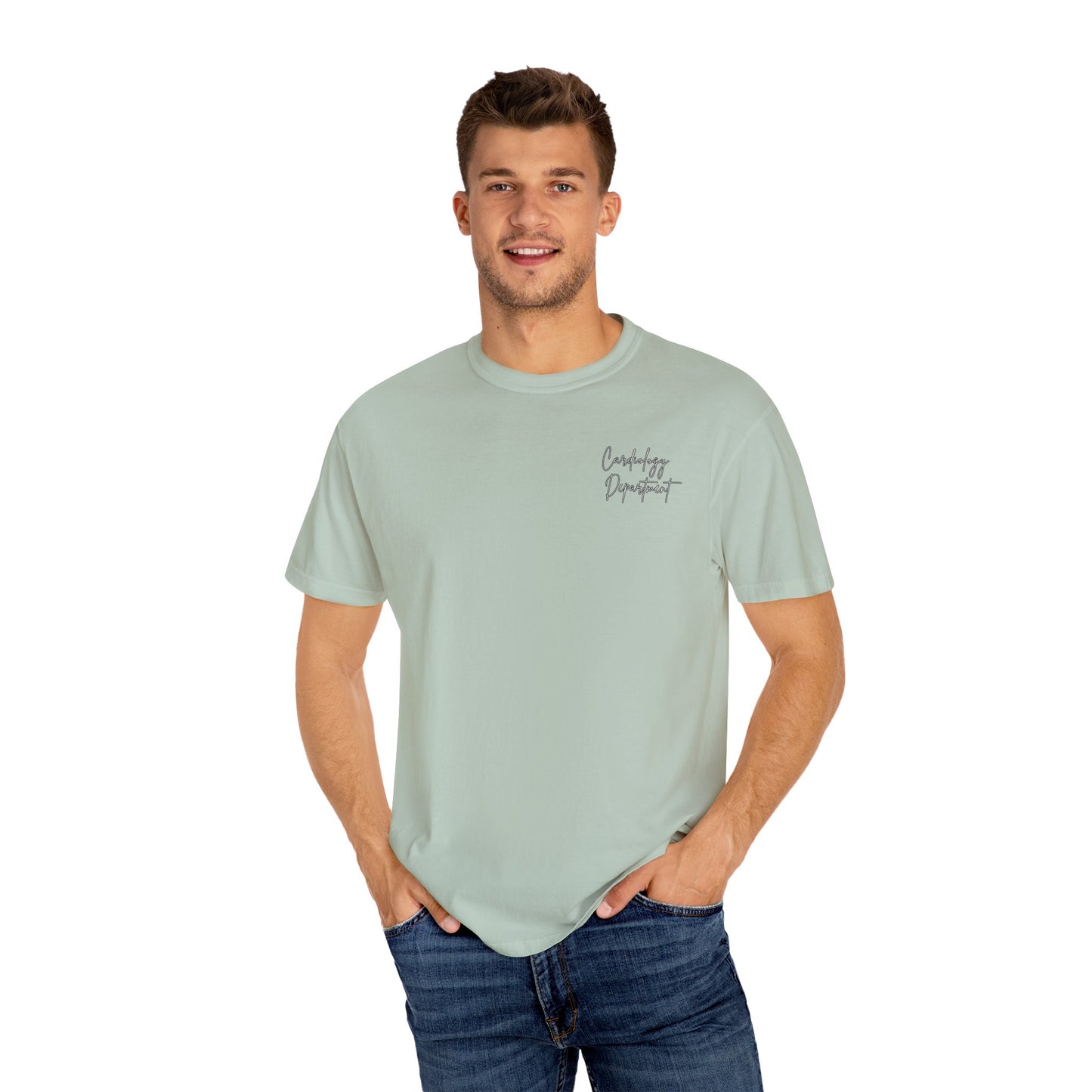 Simple Floral Heart , Cardiology Comfort Colors Tshirt