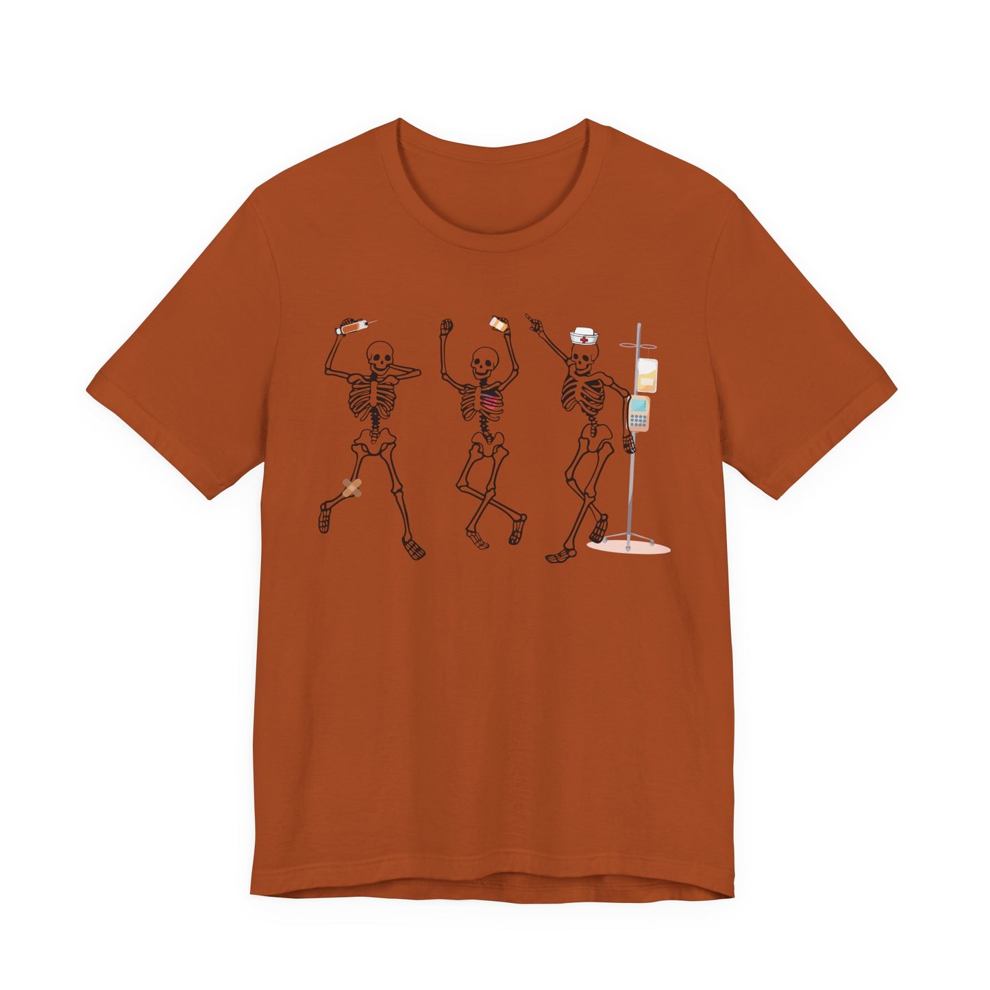 Dancing Skeleton Halloween Tshirt, Halloween shirt, nurse tshirt , spooky season, funny Halloween sweatshirt