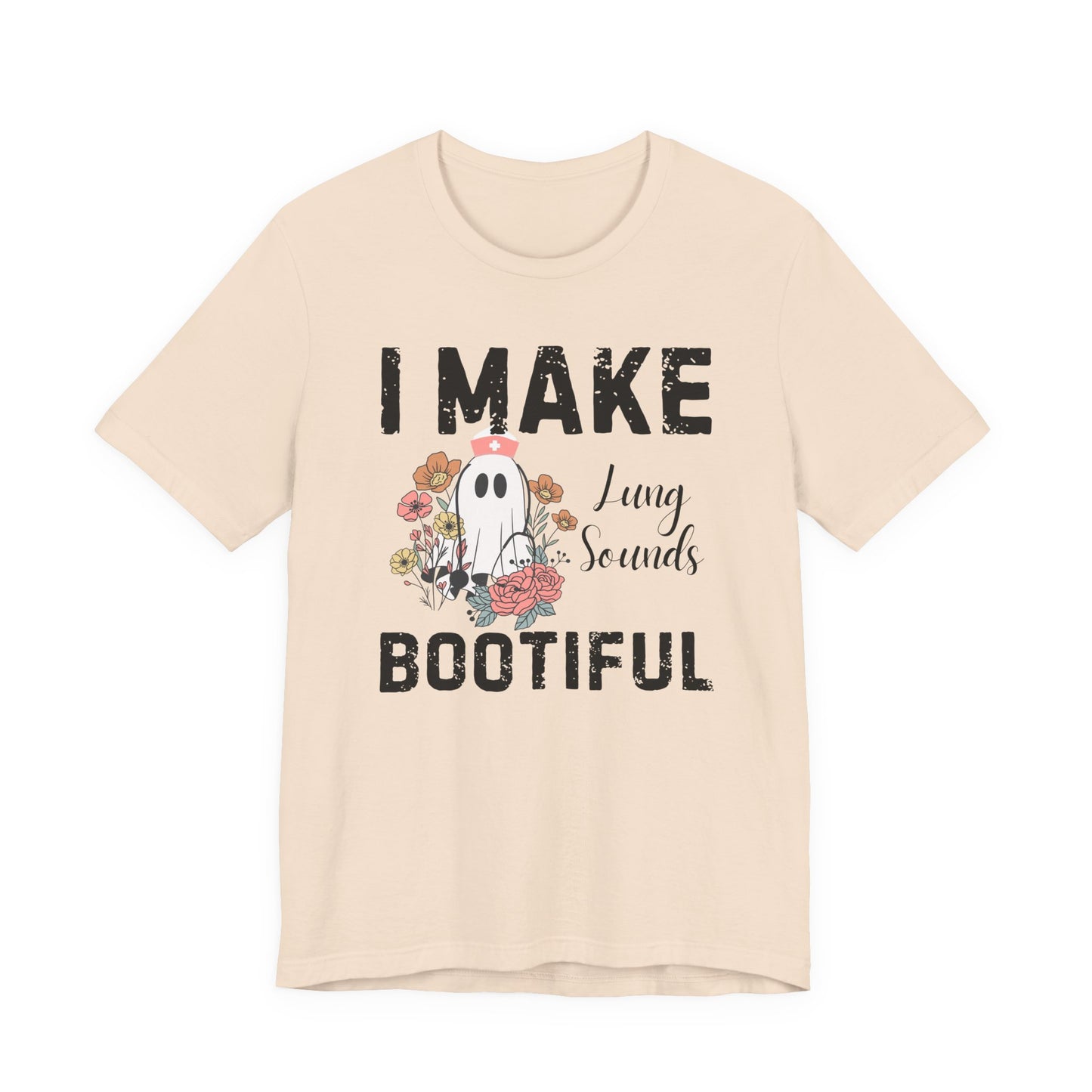 I make lung sounds beautiful t shirt, ghost nurse shirt , emergency nurse, RN Halloween shirt , comfort colors shirt, ER RN, medical shirt