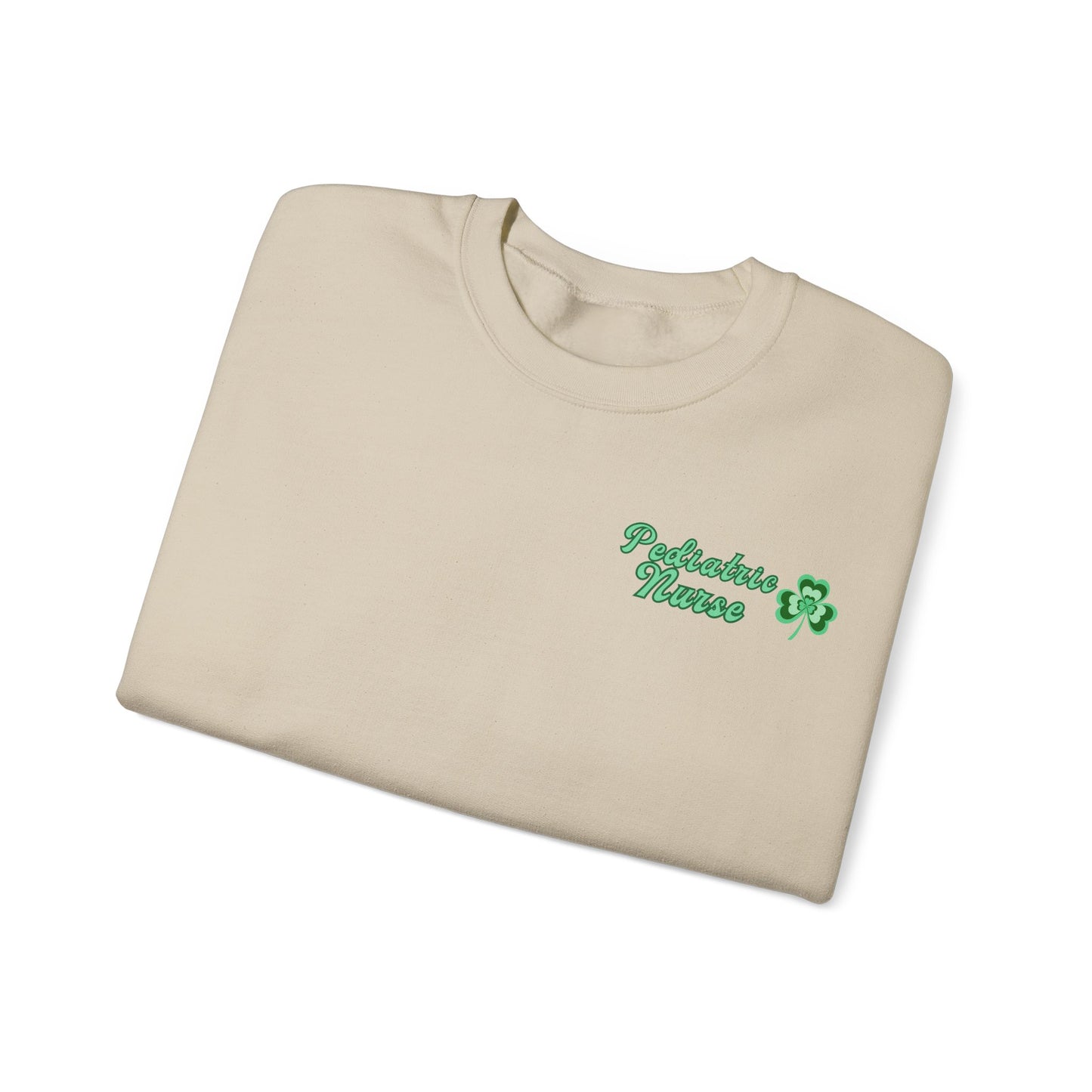 Pediatric Nurse St. Pattys Sweatshirt Its a Good Day to be a Peds Nurse St. Patricks Day Sweatshirt. Pocket design with back design!